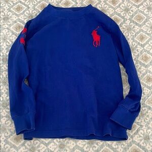 Polo by Ralph Lauren Kids Blue Long Sleeve Shirt